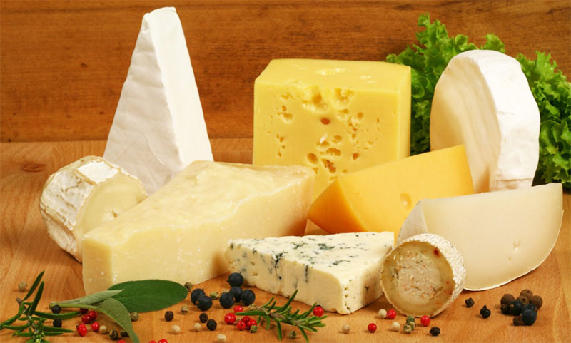 Различные сорта сыра